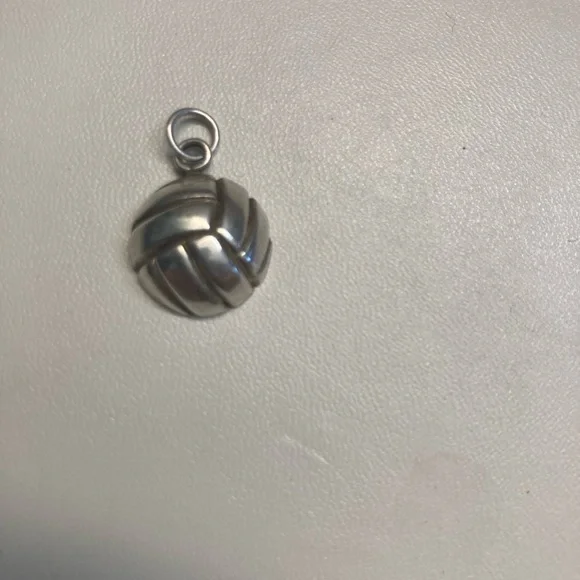 James Avery Silver Volleyball Charm - Picture 3 of 7